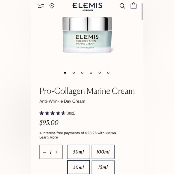 NWT Elemis - Pro-Collagen Marine Cream - Picture 2 of 7
